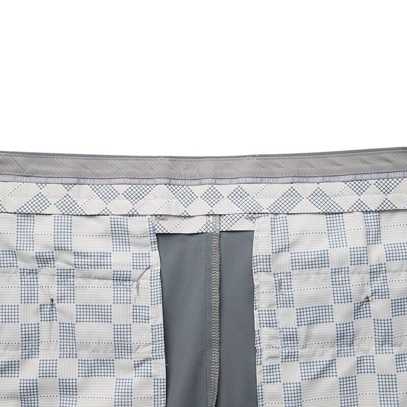 Qipai Men's Ice Algae Cooling Straight-Leg Casual Pants