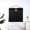 Geantă de Depozitare Calendar Organizator de Buzunare de Perete Accesoriu Plic Montat pe Birou Plic Calendar de Perete Agățat cu Buzunare