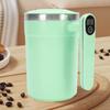 Electric Stirring Cup 400ml 304 Stainless Steel Easy to Clean Rechargeable Automatic Stirring Coffee Mug for Milk