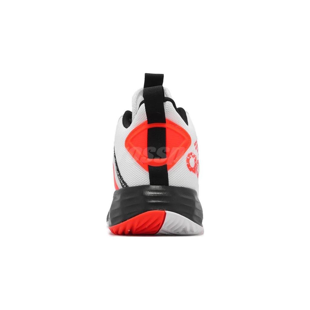 adidas Own The Game 2.0 J White Solar Red Kindersneakers Cloud-White Core-Black IF2692