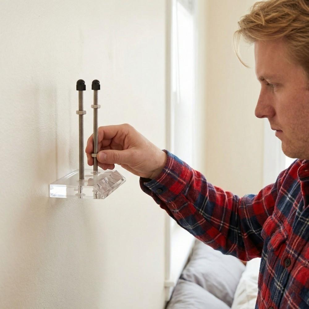 Wall Mounted Display Rack Transparent Skateboard Hanger Easy Install Wall Mount  Wall Organize