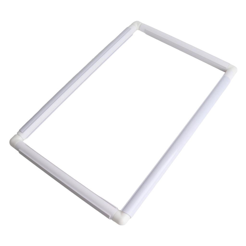 Craft DIY Tool Rectangle Plastic Clip Frame for Embroidery Stitch Quilting Needlepoint Tool Stitch Frame