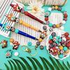 53PCS Western Cowboy Dwarf Silicone Bead Set, Perfect for DIY Handmade Crafts Such As Keychains, Necklaces, Bracelets, Etc