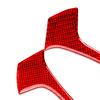 New Car Steering Wheel Button Cover Trim Sticker Decoration For Chevrolet Silverado Sierra 2007-2013 Red Black Carbon Fiber Look