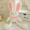 Funny Pull Ear Rabbit Plush Pendant Cute Doll Toy Keychain