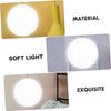 Vaguelly 6 Inch White Frosted Glass Globe Lamp Shade - Replacement Glass Globe Shade Cover, Round Ball Lamp Cover for Ceiling, Wall Fixtures