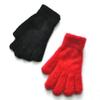 Men Women Winter Thicken Plush Warm Gloves For Student New Solid Color Mink Velvet Knitted Mittens Outdoor Cycling Skiing Gloves