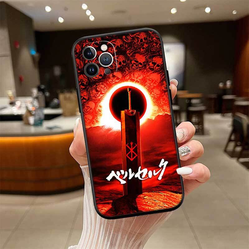 Berserk Guts Case for Samsung Note 20 10 S25 Plus Ultra Lite FE M20 M21 M30 M31 M51 A11 A26 A51 A52 A53 A56 A70 A71 A72 A73