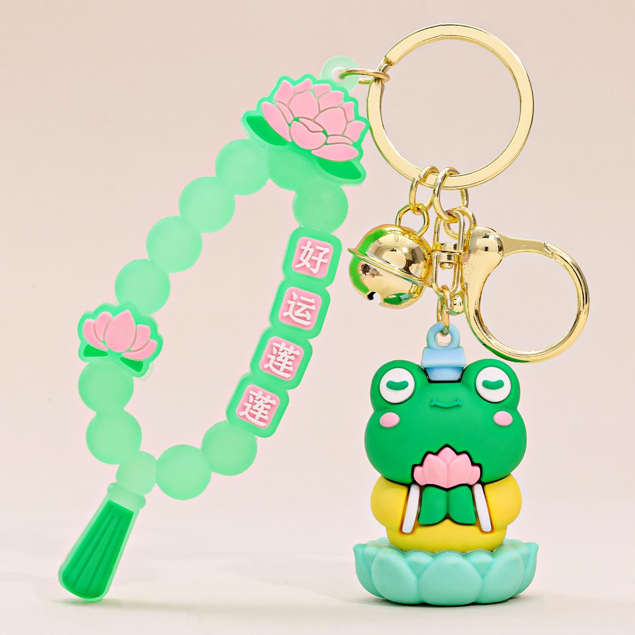 

Настоящий буддийский брелок в виде панды-лотоса - милый кулон на сумку студента в подарок Standard Packaging