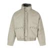 Magic Bear Winter Warm Puffer Jacket Fleece Lined Bomber Coat Street Style Couple Outwear