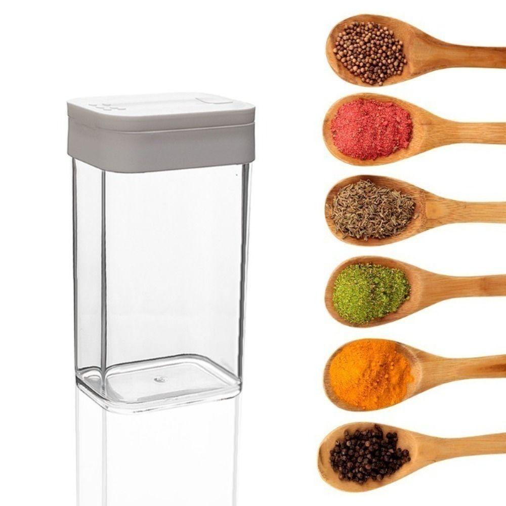 4 ks/sada Vlhkostivzdorná nádoba na koření Kombinovaná sada konvičky na olej Průhledná nádoba Olej