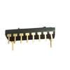 5Pcs 8-bit DIP Switches 3-position Piano Key Type Switches 2.54mm Pitch Circuit Breakers And Isolating Switches