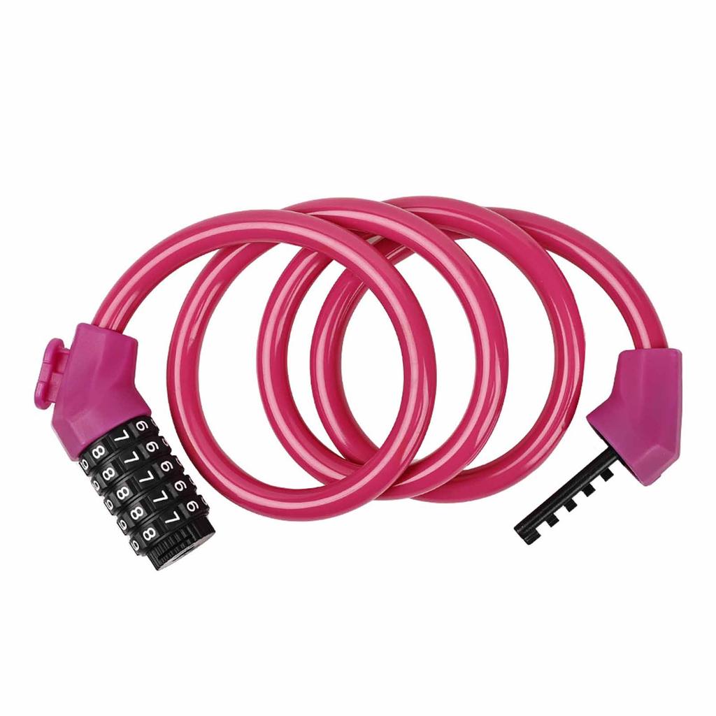 Electric & Mountain Bike Lock – Portable Thickened Steel Cable, Alloy -Theft Combination Lock