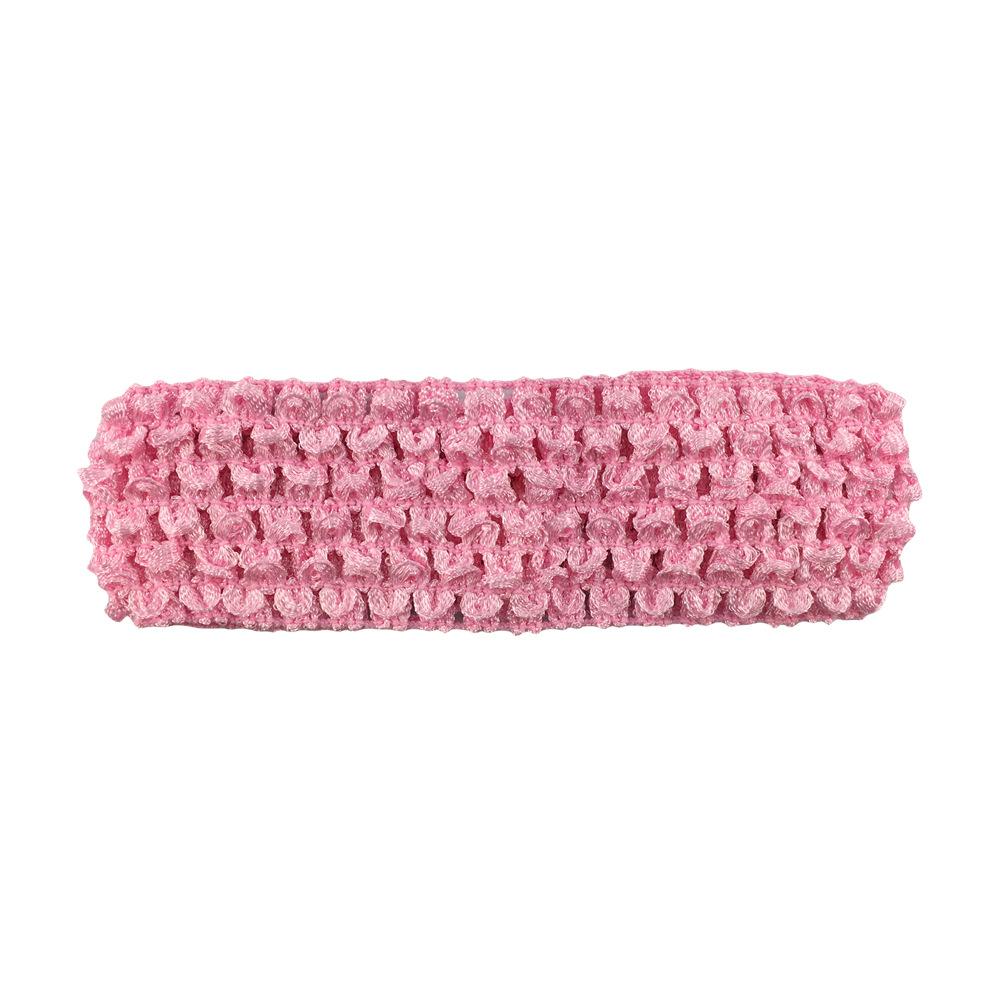 Silk Knitted Elastic Headband 1.5Inch Crochet Headband Crochet Headband 39 Colors Optional
