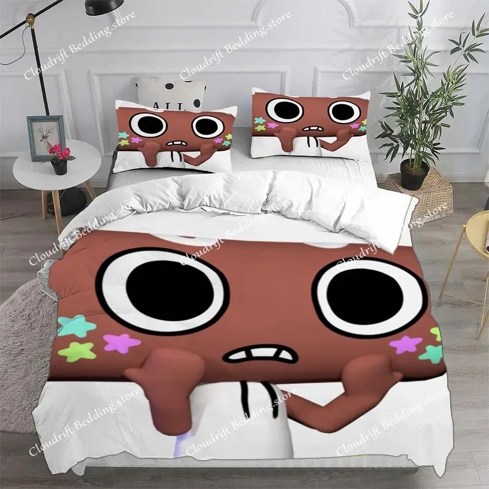 D-Dandy's Welt Bettwäscheset Spiel 3D-bedrucktes Bettbezug-Set Mit Kissenbezügen Junge Mädchen Teenager Kinder Geburtstagsgeschenk Weiche Bettwäsche02