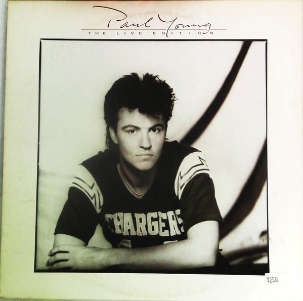 

LP Record PAUL YOUNG Live Edition 203P578PROMO EPIC 1985 Japan Rock Used
