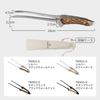 Thous Winds Yakiniku Tongs, Clay Tongs, Kitchen Tongs, BBQ Tongs for Outdoors, Camping, BBQs, Yakiniku, and Frying