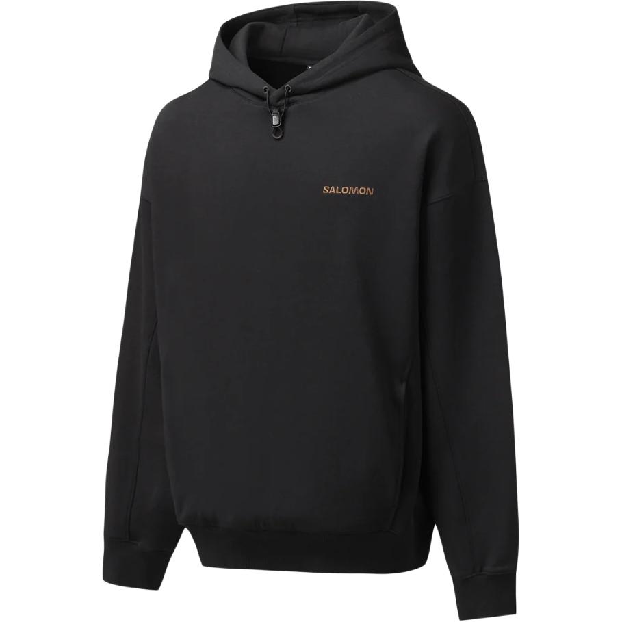 Salomon Solid Color Loose Fit Long Sleeve Hoodie Unisex hoodies LC3001600
