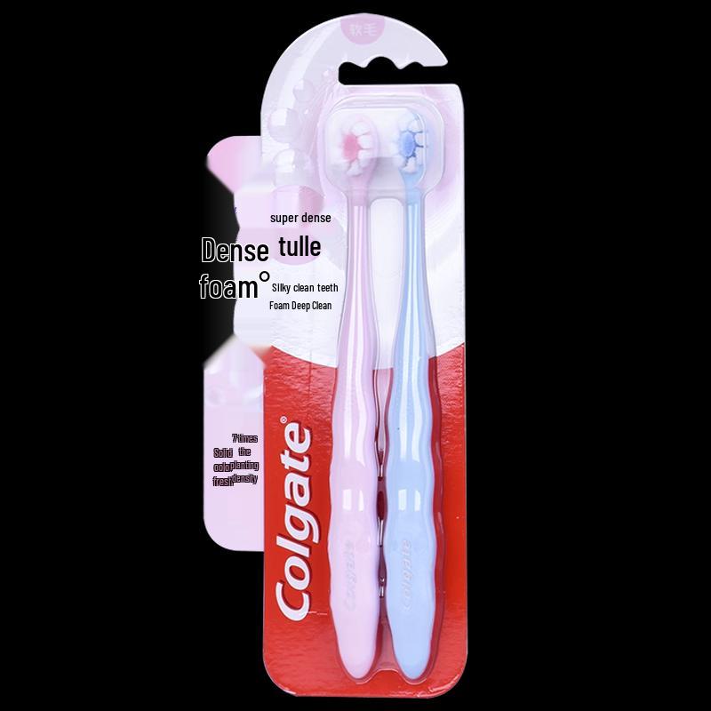 Зубная щетка Colgate Ultra-Dense Fluffy Bristle, двойная упаковка