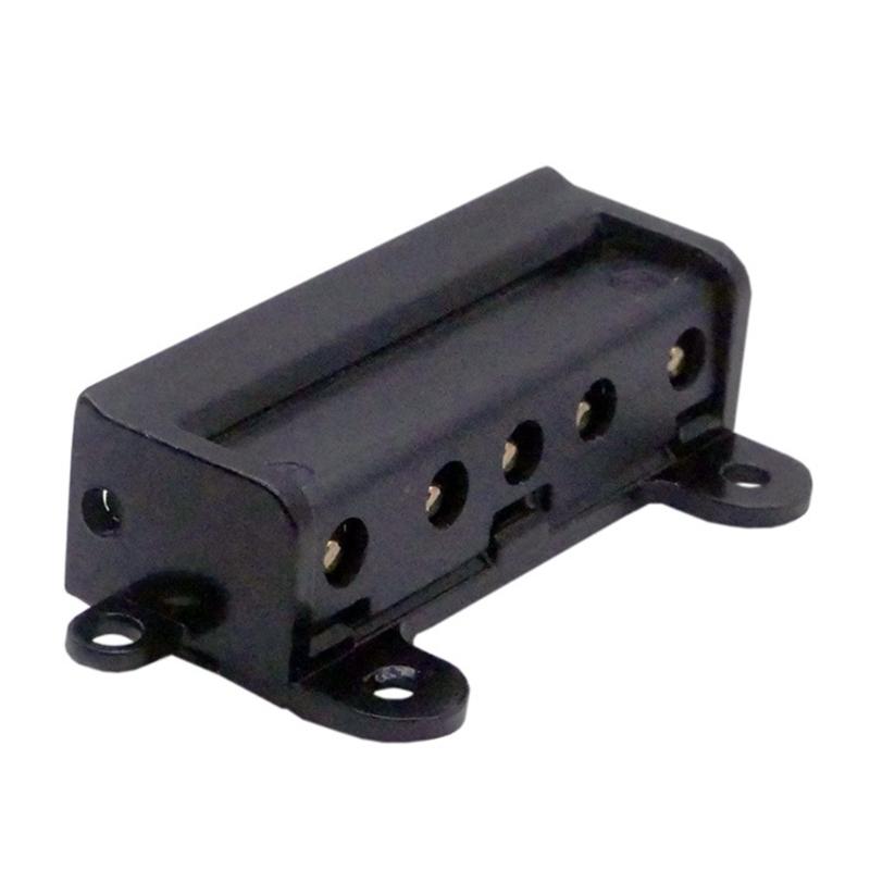 V Mount Battery Holder High Compatibility Metal Five-pin for Video Equipment Stable Power Supply Overload Protections
