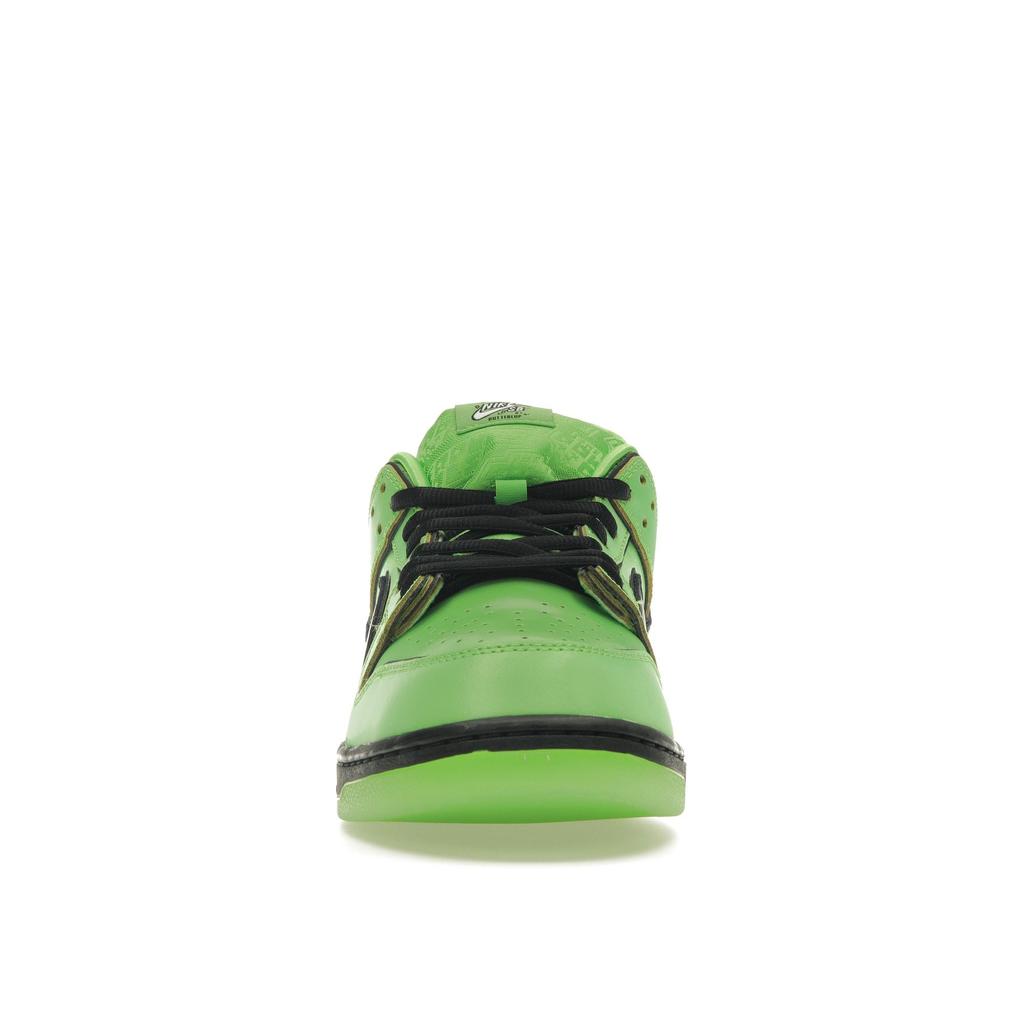 Nike The Powerpuff Girls x Dunk Low Pro SB QS Buttercup Unisexové tenisky Zelená Mean-Green Černá FZ8319-300