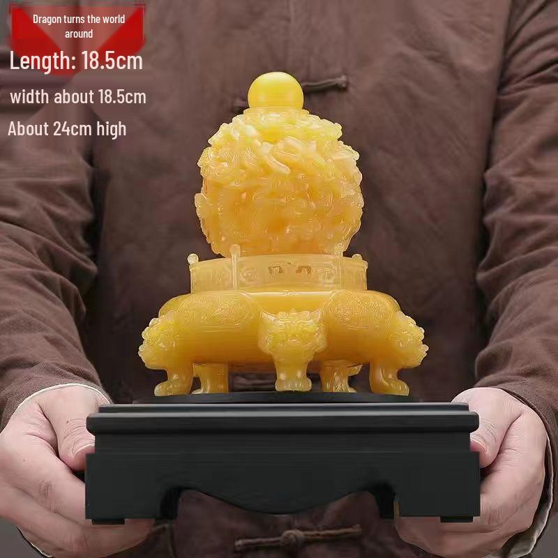 Large Qiankun Ding Ornament: Bestselling Home & Office Decor, Perfect for Housewarming or Company Gifts