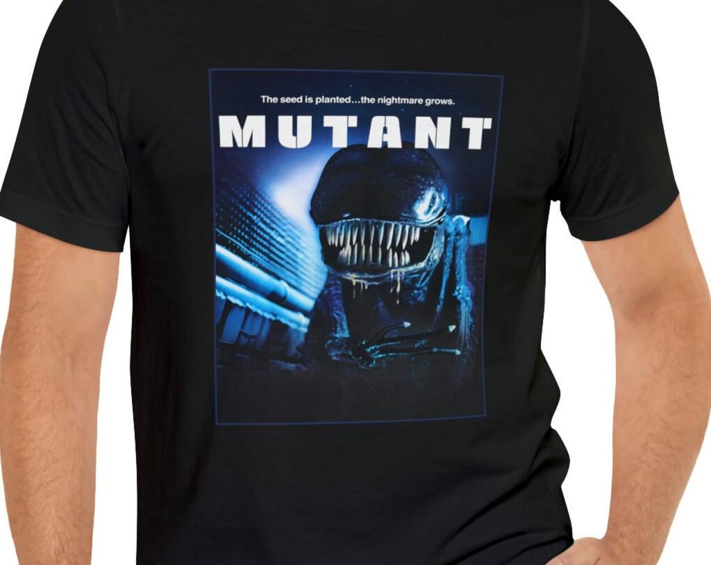 Mutant T-Shirt Short Sleeve Horror Movie Tee