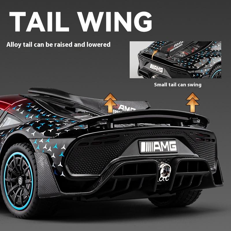 1/24 Scale BENZ AMG ONE Sports Car Model Toy Alloy Die Cast Car Toy Ornaments Suitable for Sports Car Gifts for Boys