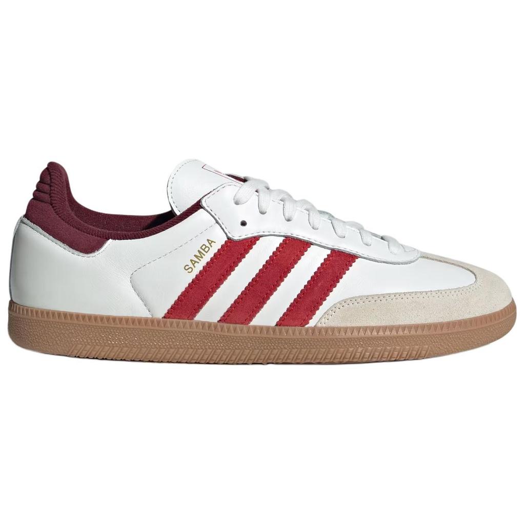 adidas Samba OG White Better Scarlet Shadow Red Men Sneakers Core-White JI3201