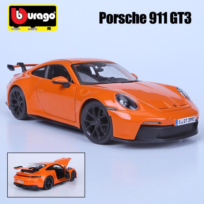 

Bburago 1:24 Porsche 918 Supercar Alloy Model Car Toy Gift for Boys Collection