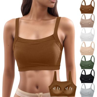 Women's New Seamless Base Slim Fit With Chest Cushion Lifting And Beautifying Vest