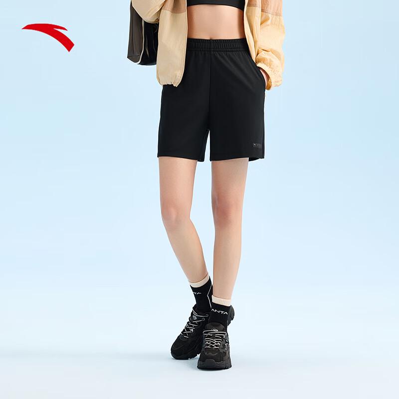 Anta Women s Ice Silk Knitted Sports Shorts S