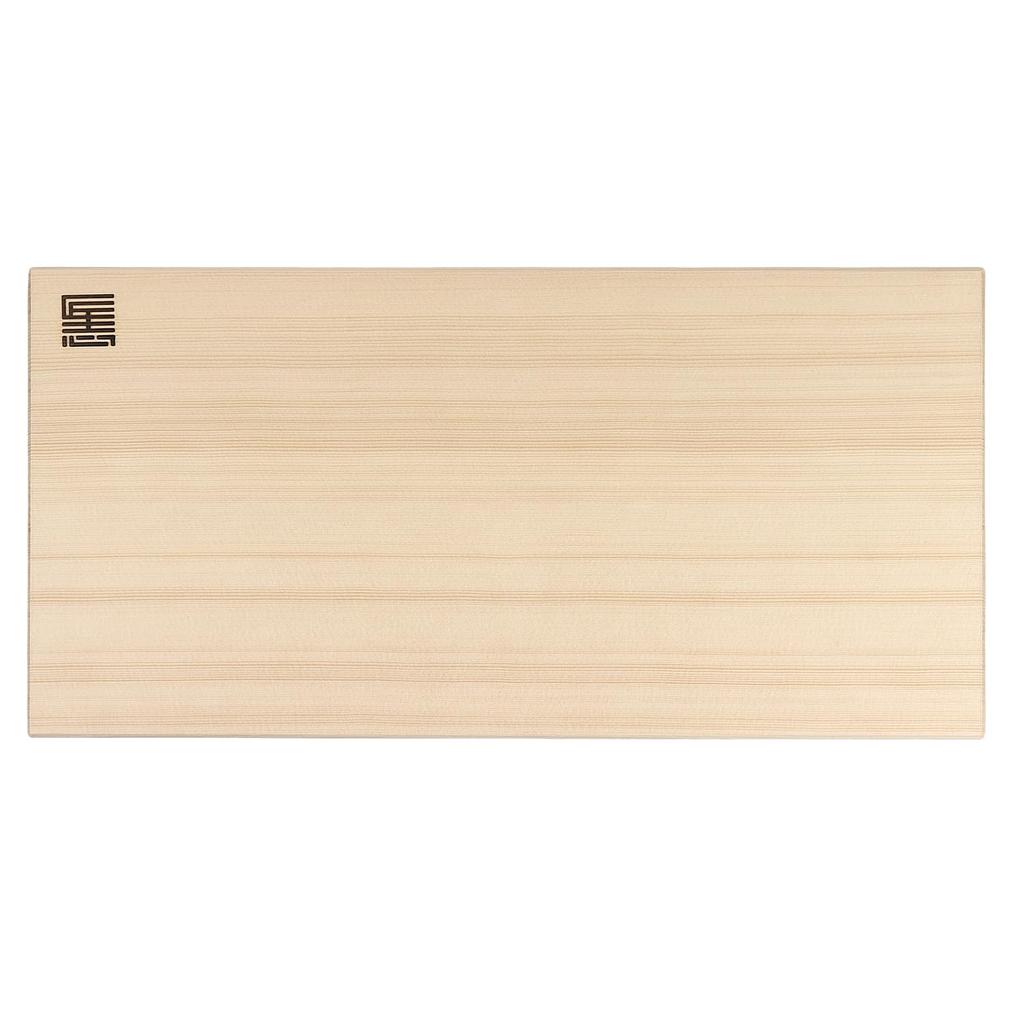 Takumi-shi Commercial Wooden Cutting Board, Large, Made in Japan, 51 x 25.5 x 3 cm | Extra Thick, Spruce, for Filleting Fish and Meat