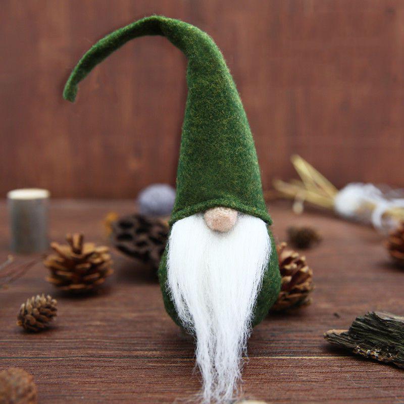 Santa Christmas Claus Doll Toy Christmas Table Ornaments Decoration For Gx Home