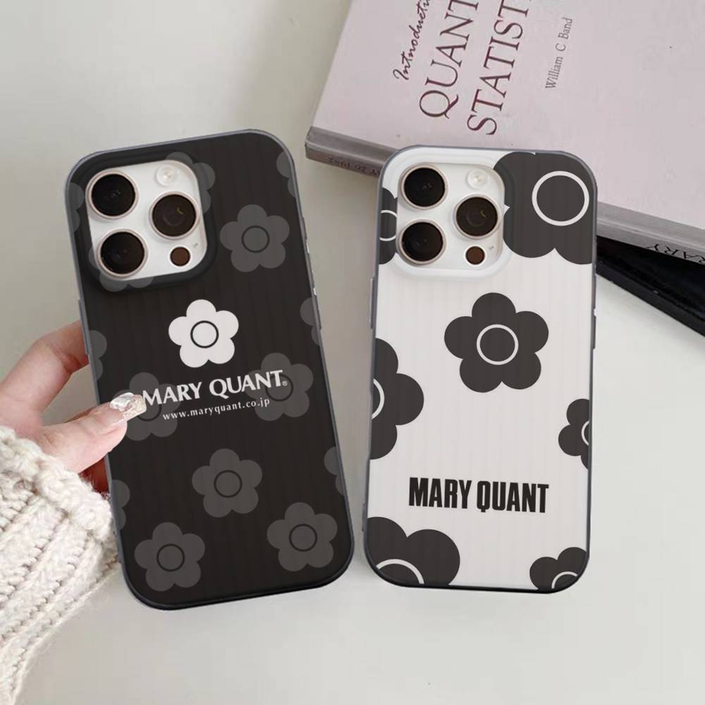 Modemarke Q-Quant Mary Für IPhone 17 16 15 11 12 13 14 Pro Max Plus Pro Wellige Transparente Rückseite Handyhülle
