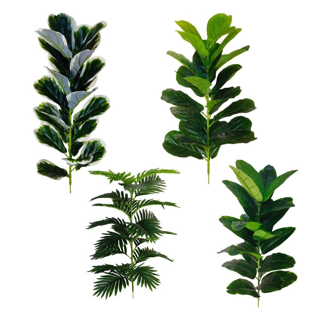 Large Size Fake Plants 23 Leaves Large Artificial Ficus Artificial Ficus Tree Cafe Decor