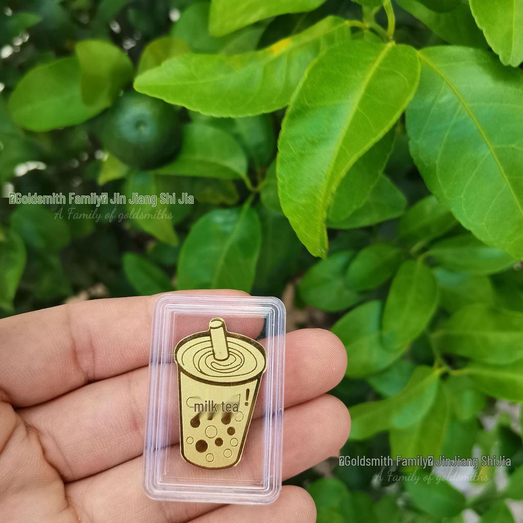 999 Guldfolie Mobilklistermärke - Inflödande Rikedom, Välståndsguden Födelsedagspresent