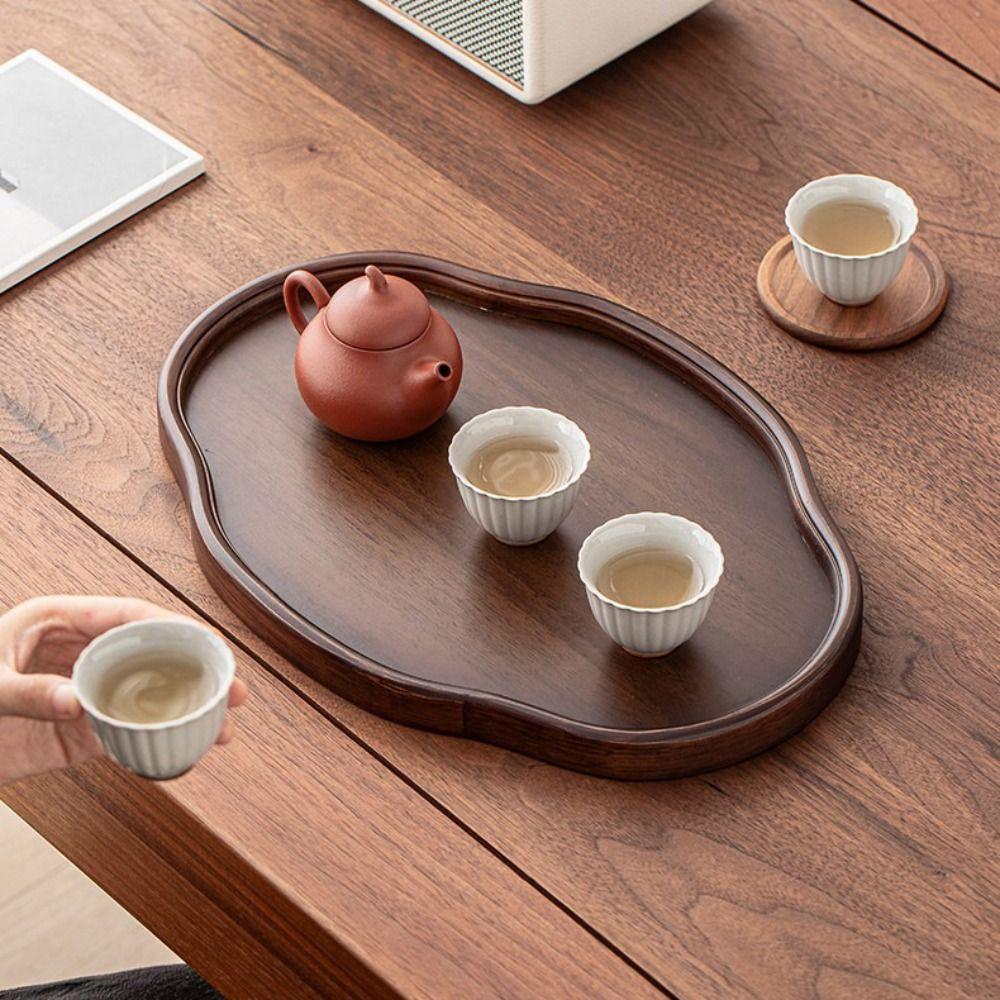 Wooden Food Storage Trays Creative Dessert Pallet Decorate Tray Food Dish Home