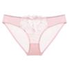 French panties ultra-thin mesh breathable low-rise large-size panties sexy transparent hollow embroidered lace briefs