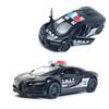 1:43 High-end Police Car Alloy Car Model Children's Car Toy Can Open the Door Pull Back Ornaments Collection Mini Car