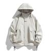 Men's Trendy Outdoor Hooded Jacket - 2025 Spring/Autumn Fashion, Functional Casual Workwear Style, for Couples