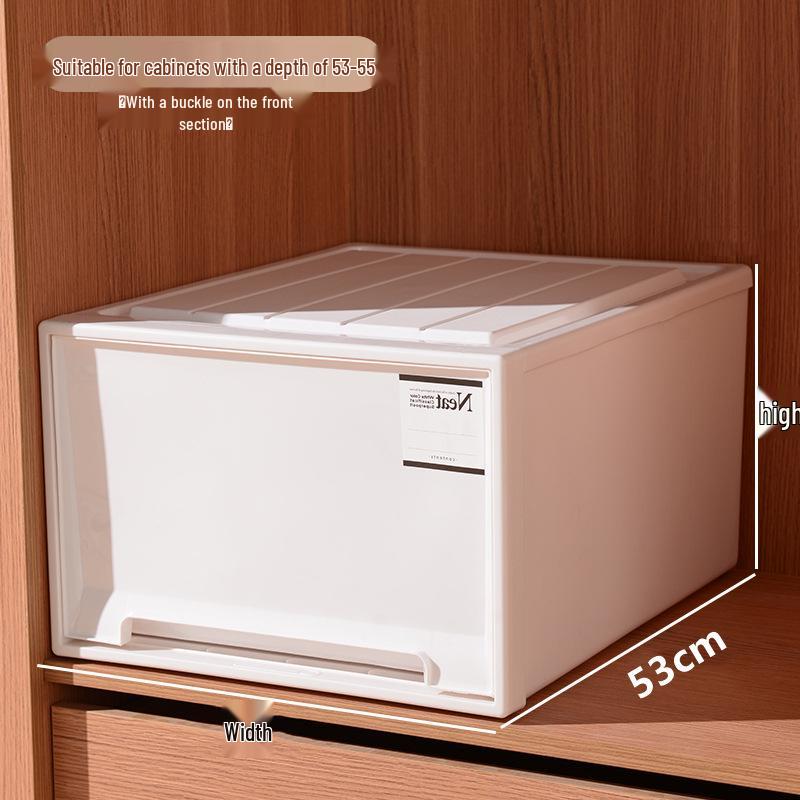 Scatola portaoggetti per abbigliamento e intimo in stile giapponese bianco – Organizer per armadio senza installazione