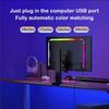 Computerbildschirm-Lichtleiste Monitor RGBIC Bluetooth LED-Lichter Umgebungsbeleuchtung Musik-Sync APP-Steuerung PC-Hintergrundbeleuchtung Spielzimmer