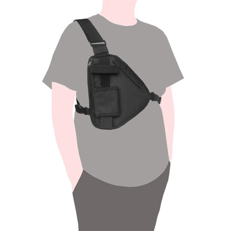 Chest Rig Bag Walkie-talkie Chest Bags Search Rescue Radio Station Front Pack