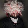 Maschera Cosplay Takakura Ken DAN DA DAN Okarun Ken Takakura Maschera Facciale Gioco di Ruolo Halloween per Adulti Maschere di Maschera Spaventose Donne