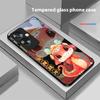 New Cartoon Snake For Oppo A79 5G 58 78 74 60 4G Reno 11F Realme GT 6 11 Note 50 10 C55 X2 Tempered Glass Black Phone Case