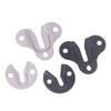 10 Pcs Plate Hangers Flush Mount Bracket Furniture Hooks Coat Picture Frame Shelf Iron Stands Invisible Wall Hanging Plate
