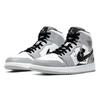 Jordan Air Jordan 1 Cushioning Slip Resistant Abrasion Resistant Mid top Vintage Basketball Shoes Men's Smoke Gray 554724-092(Team56-)