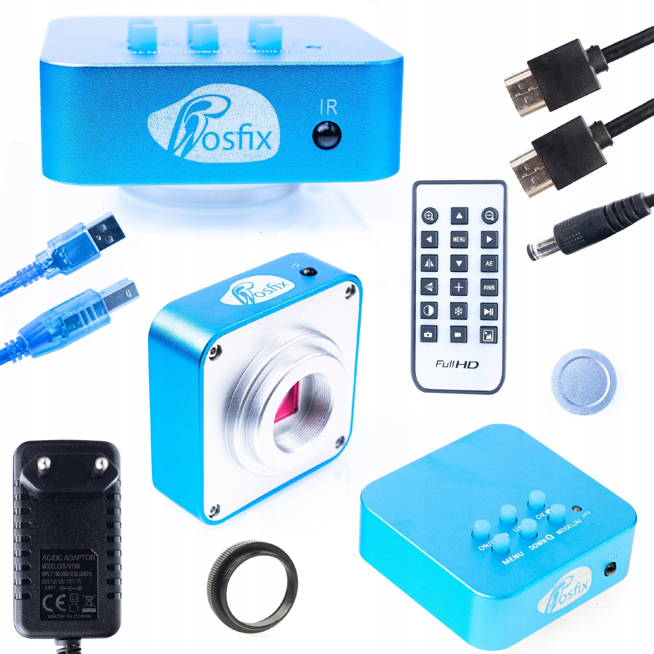 Rosfix Camera Microscoop Scorpius PRO KMSP-HDMI-USBI – Hoge 4K Beeldkwaliteit | 16MP Sensor | Eenvoudige HDMI en USB Aansluiting