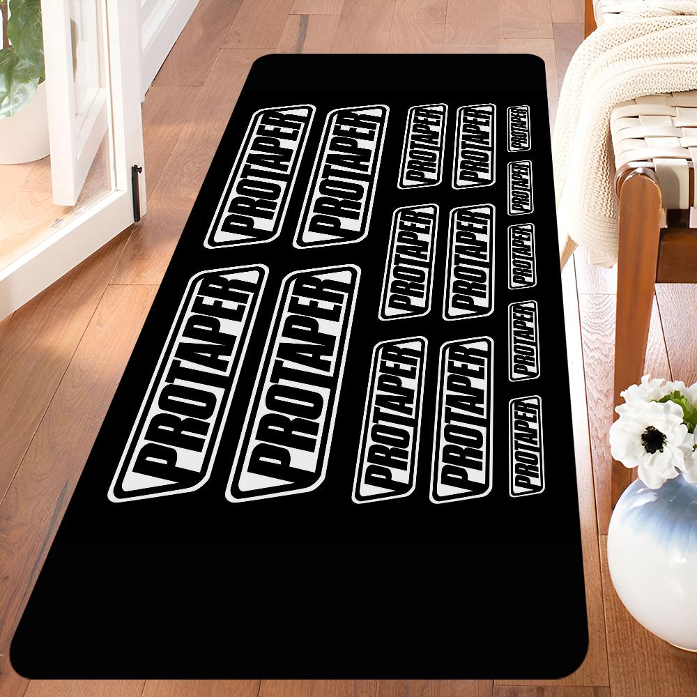 ProTapers Auto Parts Banner Floor Mat Nordic Style Home Doormat Bathroom-Toilet Mats Bedroom Hotel Decor Mat